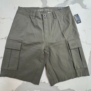 Fox Racing Slambozo 2.0 Green Cargo Shorts Mens size 34 New w tag